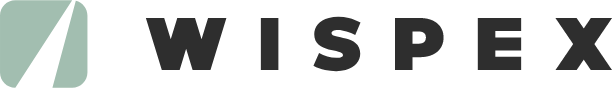 Wispex Logo Header Groen Zwart